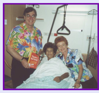 Photo: Patricia and Shayne with Patient